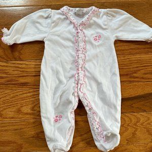 NWOT Kissy Kissy Footie; Newborn